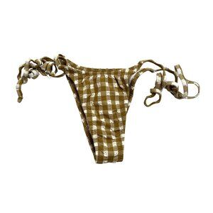 TEA YOU Iris Bikini Bottoms in Golden Oar